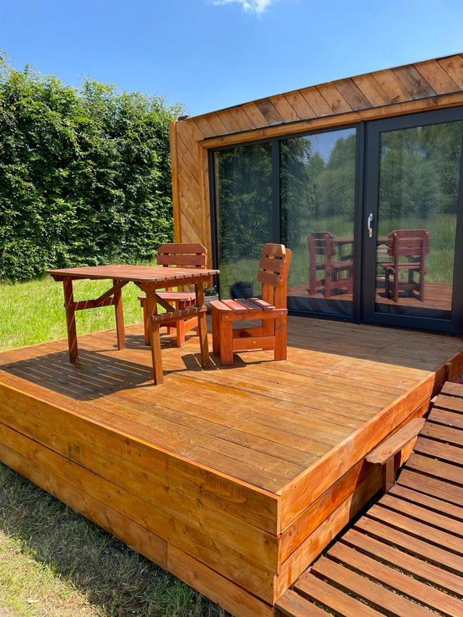 Obytny Kontejner Cabin Stars Zátor Buitenkant foto