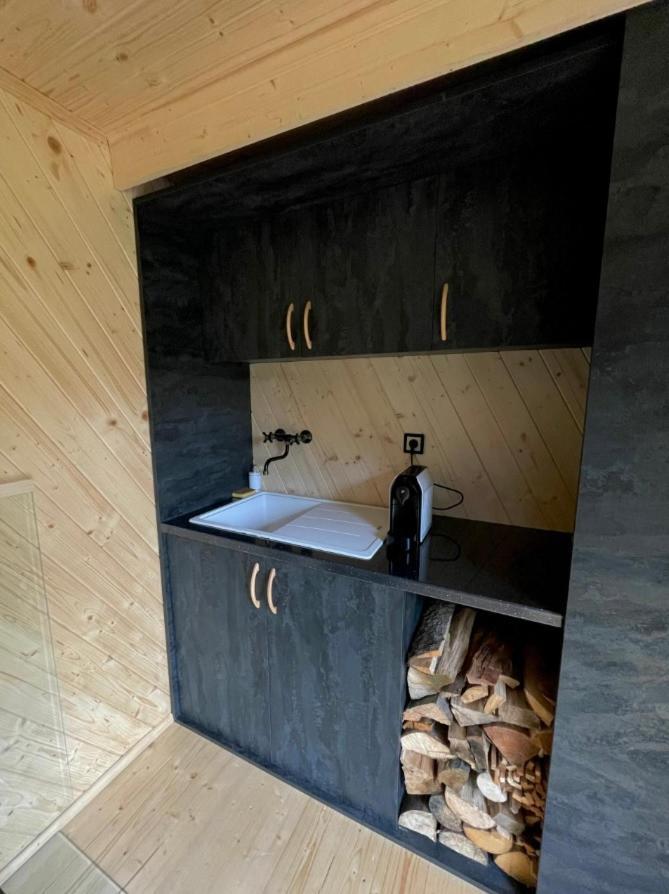 Obytny Kontejner Cabin Stars Zátor Buitenkant foto